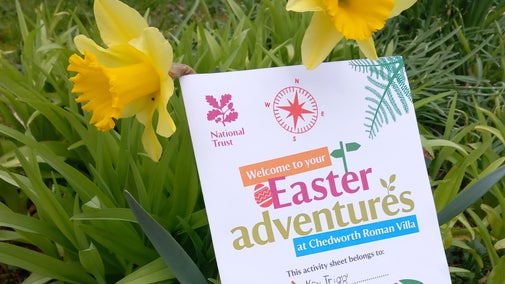 Easter Trail at Chedworth Roman Villa